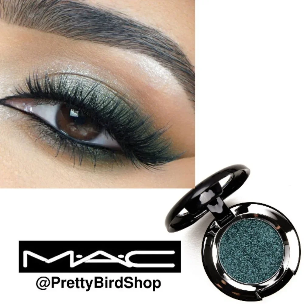 MAC EMERALD CUT eye shadow Dazzleshadow NIB green sparkle last one!